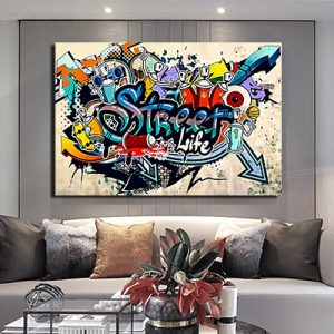 LF-9 – תמונה צבעונית של ציור גרפיטי מיוחד