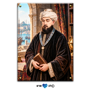1342- ציור צבעוני של הרמב"ם