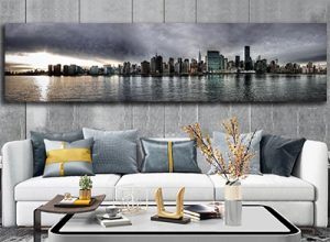 US-6 תמונת נוף פנורמית של ארה ב להדפסה על קנבס