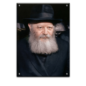 235 – תמונה של הרבי מליובאוויטש להדפסה על זכוכית או קנבס