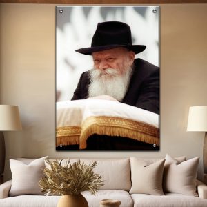 356 – תמונה של הרבי מליובאוויטש להדפסה על קנבס או זכוכית