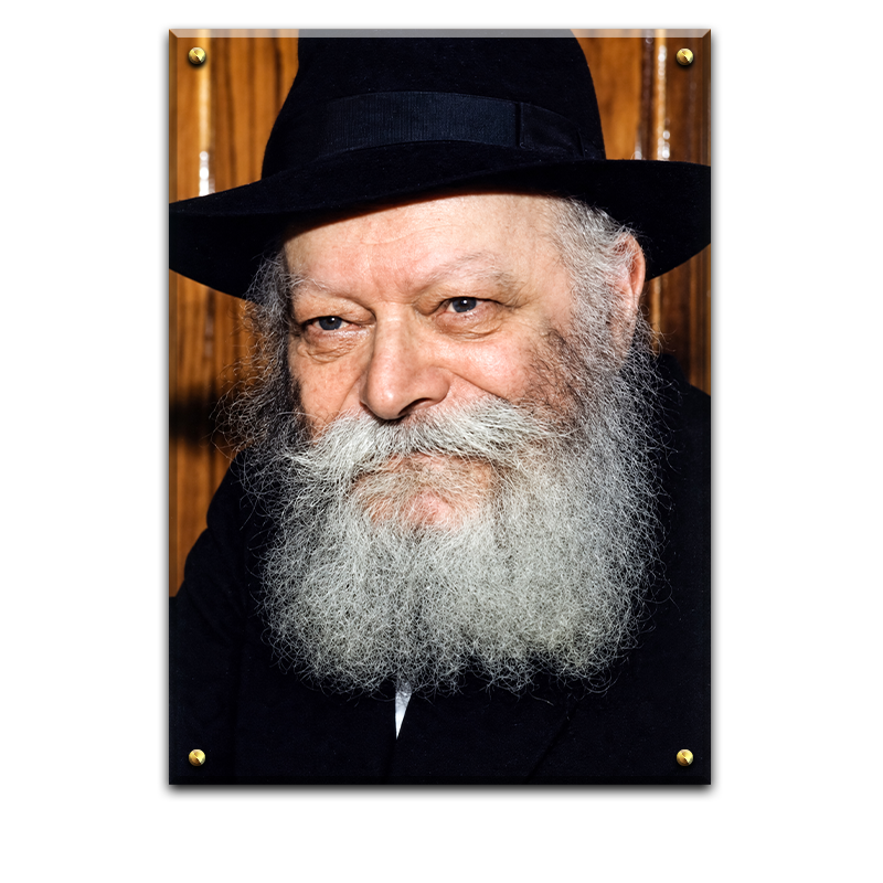 453 - תמונה של הרבי מליובאוויטש מחייך