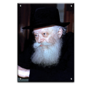 480 – תמונה של הרבי מליובאוויטש על קנבס או זכוכית