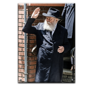 203-צ' – תמונה משוחזרת של הרבי מליובאוויטש בצבעוני