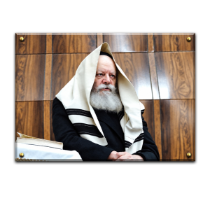 533 – תמונה של הרבי מליובאוויטש להדפסה על קנבס או זכוכית