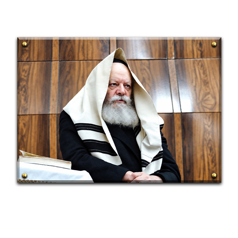 533 – תמונה של הרבי מליובאוויטש להדפסה על קנבס או זכוכית