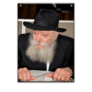 641- תמונה של הרבי מליובאוויטש על קנבס או זכוכית מחוסמת