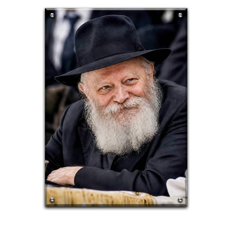 289- תמונה של הרבי מליובאוויטש להדפסה על קנבס או זכוכית