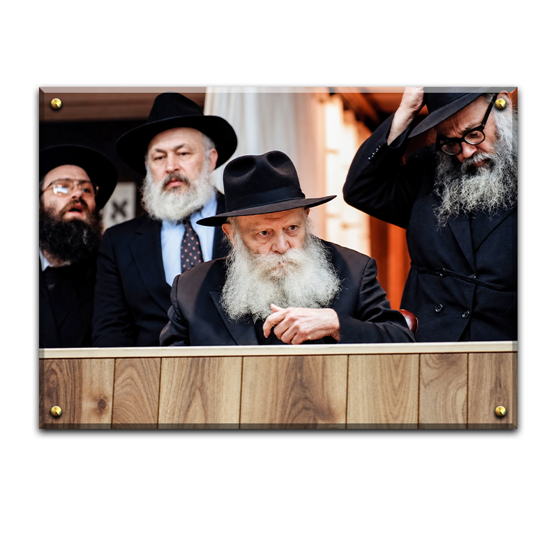 519 - תמונה של הרבי מליובאוויטש להדפסה על קנבס או זכוכית