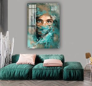 W-80 – ציור של אישה להדפסה על קנבס או זכוכית מחוסמת