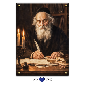 5506- ציור מיוחד של החפץ חיים להדפסה על קנבס או זכוכית