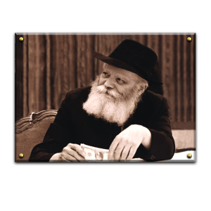 186 – הרבי מליובאוויטש מחלק שטר של ברכה