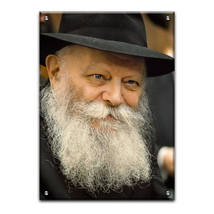 349 – תמונת וינטאז' מקורית של הרבי מחייך