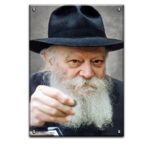 188 – תמונה של הרבי נותן צדקה