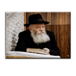 150 – הרבי מליובאוויטש נשען על סטנדר