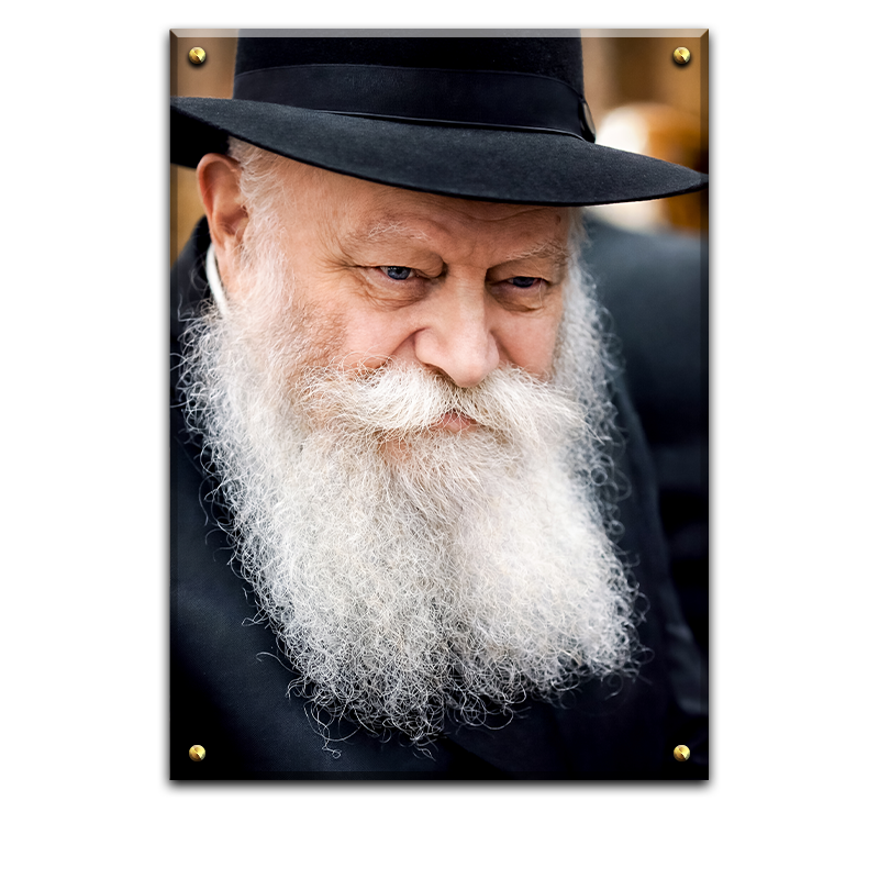 155 - תמונת תקריב של הרבי