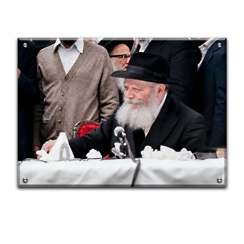 172 - תמונה מיוחדת של הרבי מליובאוויטש להדפסה על זכוכית או על קנבס