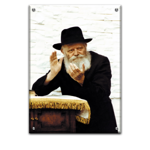 752 – תמונה של הרבי מליובאוויטש מוחא כפיים