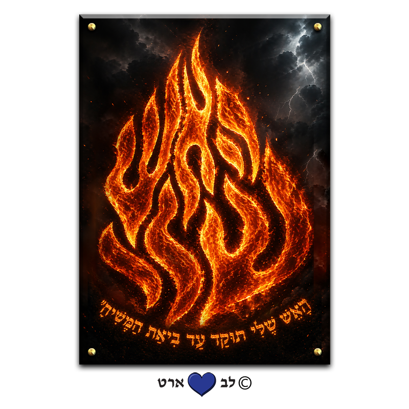 6306 - "האש שלי" בעיצוב מודרני בוער