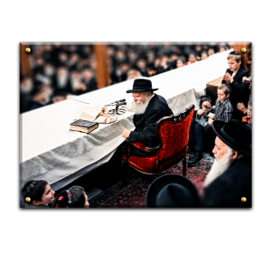209 – תמונת מיוחדת של של הרבי מליובאוויטש להדפסה על קנבס או זכוכית