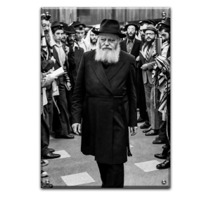 368- תמונה של הרבי מליובאוויטש להדפסה על קנבס או זכוכית