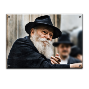 461 – תמונה משוחזרת צבעונית של הרבי מליובאוויטש