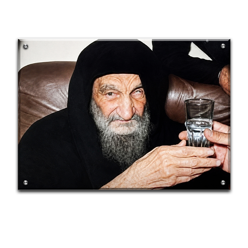 1116 - תמונה מיוחדת של הבבא סאלי להדפסה על זכוכית או על קנבס