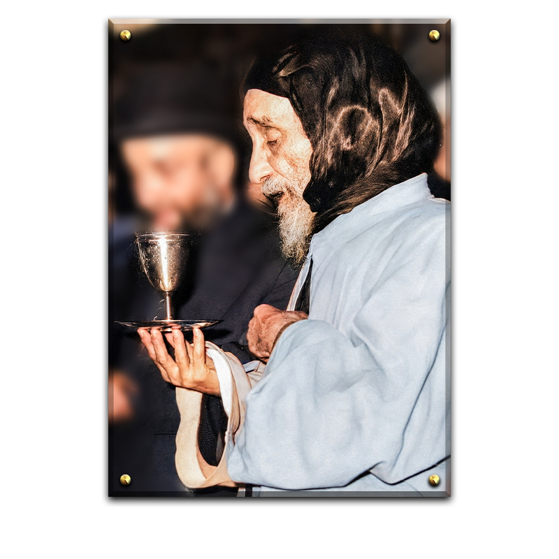 1123 - תמונה מיוחדת של הבבא סאלי להדפסה על זכוכית או על קנבס